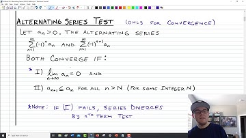 bcNotes 28 Alternating Series