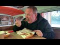 Eating Breakfast at a Bikers Cafe in Yorkshire