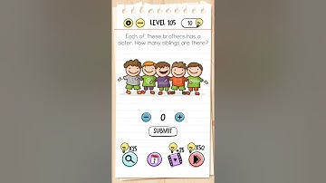 Brain Test: Tricky Puzzle (Level 101, 102, 103, 104, 105, 106, 107, 108, 109, 110)