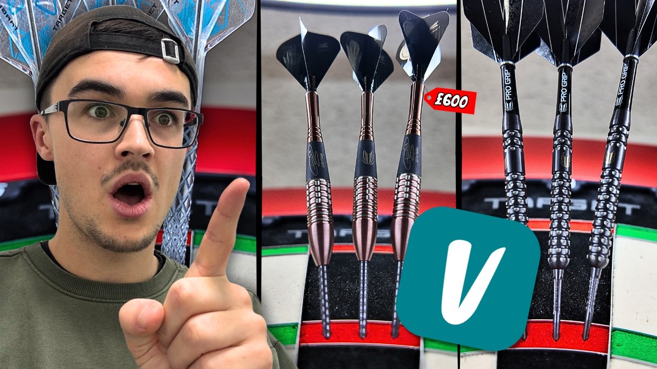 I Spent £££ on Rare Darts from Vinted! - YouTube