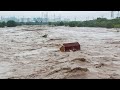 China rivers overflow many days of rain flood city dam water levels peak guangdong on alert