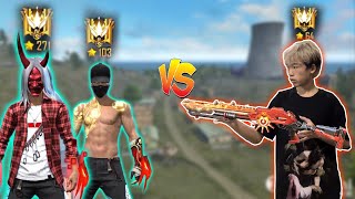 FREE FIRE | Kelly Bị 2 Thanh Niên Thách Đấu 271 Sao QĐ Hùng Akira Chê Bắn Gà Gạ Kèo Solo Và Cái Kết?