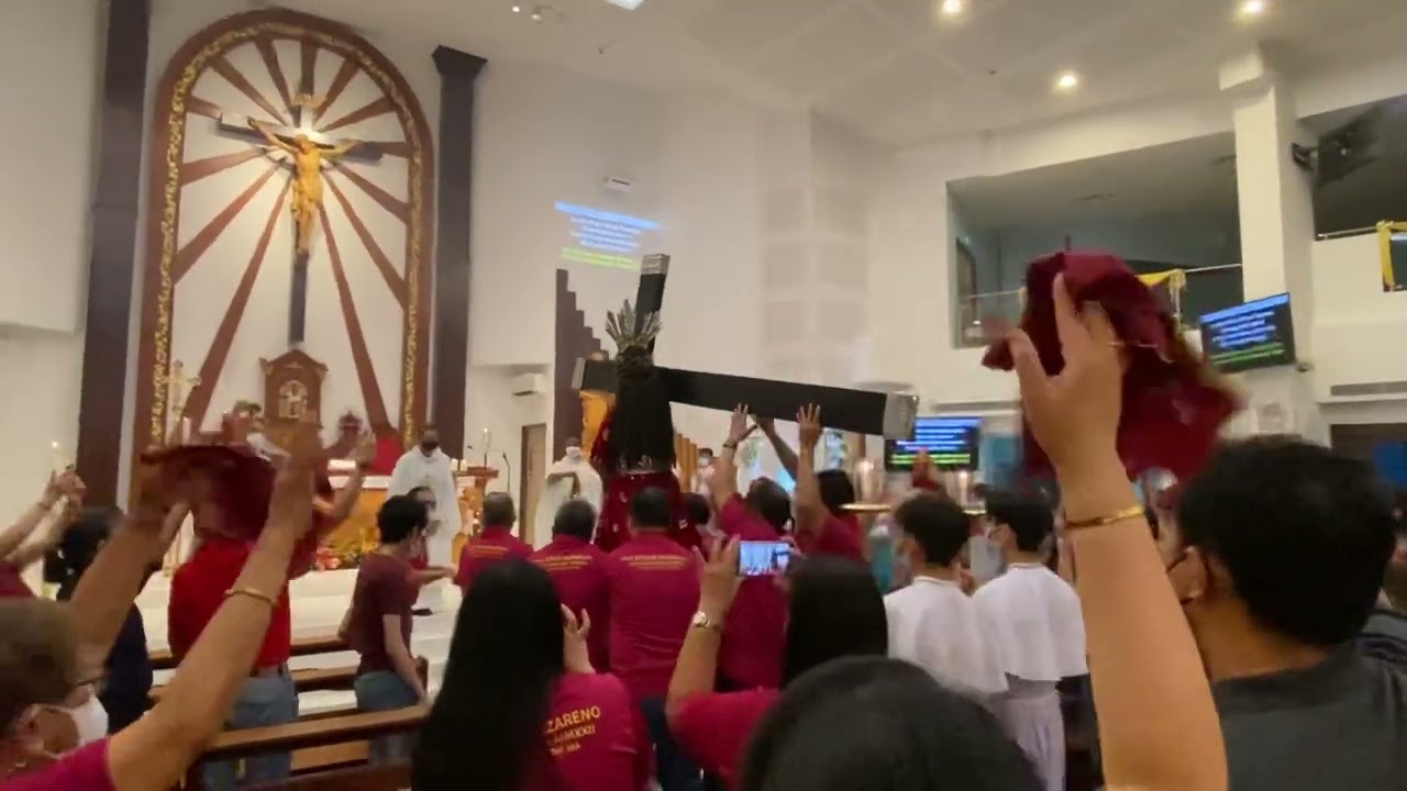 NUESTRO PADRE JESUS NAZARENO 7 May 2022 ( From Quiapo to Singapore) LIVE in Singapore