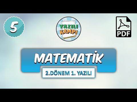 5.Sınıf Matematik | 2.Dönem 1. Yazılıya Hazırlık