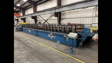 36" AG-PANEL METFORM 20 STAND X 4" X 48" ROLLFORMING LINE: STOCK #15740