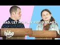 Parent vs. Kid: 9 Year Old Debates Her Dad To Play Video Games | Spirited Debates | HiHo Kids