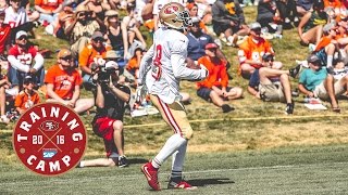 Camp Highlight: Christian Ponder Throws Two Touchdown Passes