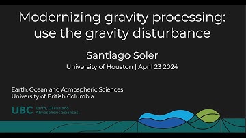 Modernizing gravity processing: use the gravity disturbance