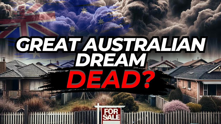 The Housing Crisis:  Is The Great Australian Dream GONE?