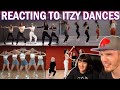 REACTING TO ITZY DANCE PRACTICES! (COUPLE REACTION!) [DALLA DALLA, ICY, WANNABE, & NOT SHY]