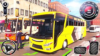 US Coach Bus Parking Simulator - City Bus Driving Game 3D | Android Gameplay screenshot 4