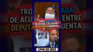 Troca acirrada de farpas e acusações entre deputados deixa o clima tenso na CPMI. #shorts