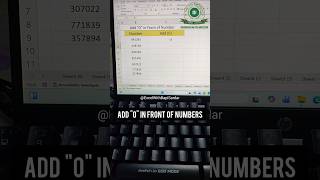 🔢 Add Leading Zeros in Excel !