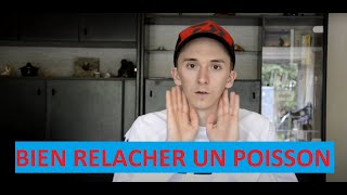 Astuce pêche : bien relâcher un poisson
