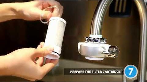 Waterdrop Faucet Water Filtration System - How to install