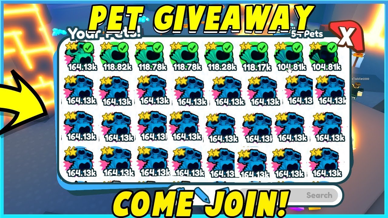  NEW CODES Pet Simulator X OP Pet GIVEAWAYS TO VIEWERS ROBUX GIVEAWAY Roblox Live Stream 