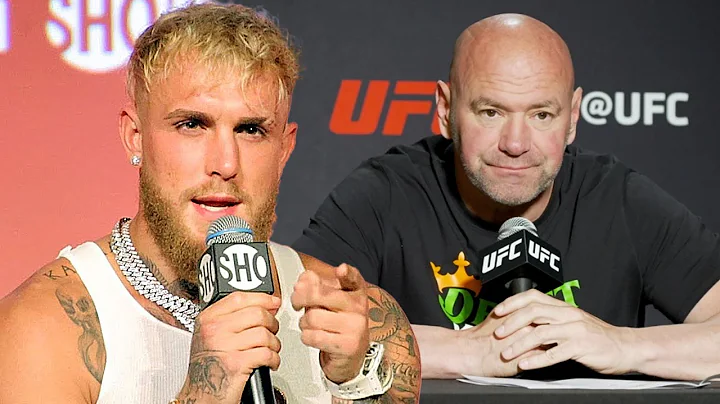 JAKE PAUL CHALLENGES "B*TCH" DANA WHITE TO 5 MILLI...