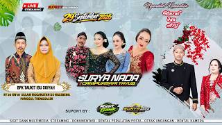LIVE CS SURYA NADA DIKED BPK TAUKIT IBU SOIYAH SALAM NGGARUTAN DS NGLEBENG PANGGUL - RAGIL AUDIO