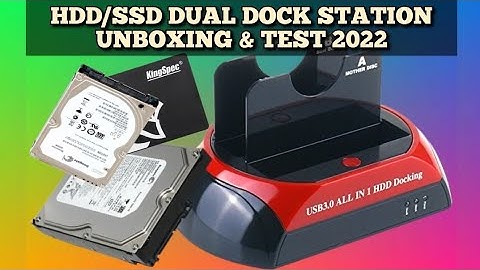 USB HDD and SSD dual Docking Station for PC Disk Cloning Guide Without PC 2022