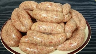 How To Make Sausages.Pork Sausages.#SRP