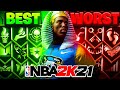 THE BEST & WORST BADGES FOR ALL BUILDS IN NBA 2K21! COMPLETE BREAKDOWN OF ALL BADGES! NBA 2K21 TIPS