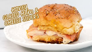 Honey Glazed Ham and Cheese Sandwiches (Sliders)