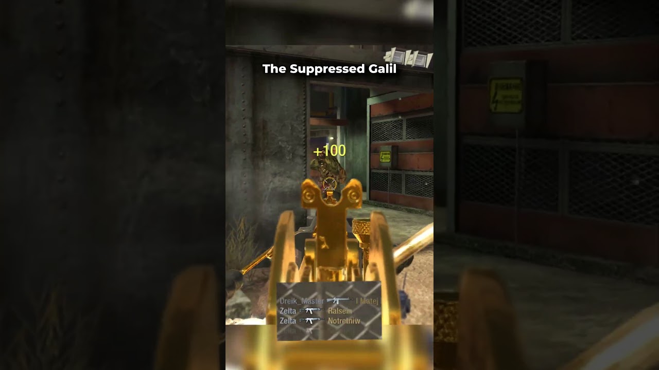 The Silenced Galil 😍 #callofduty #nostalgia