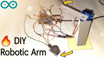 🔥 DIY Robotic Arm using Arduino in Hindi