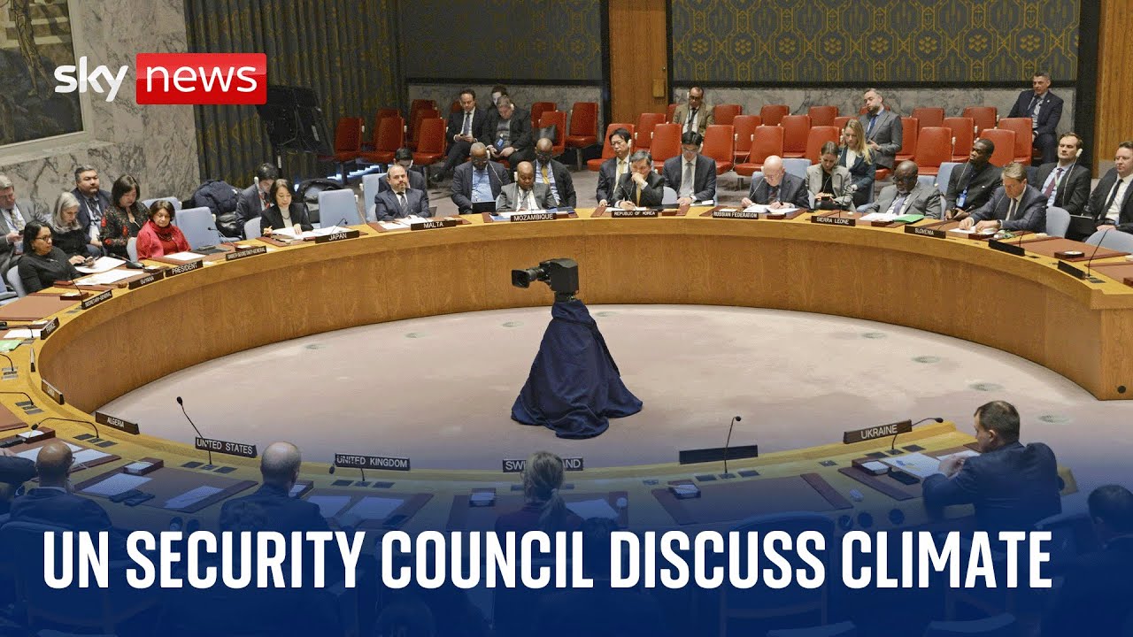 UN Security Council meet for high-level debate on the impact of