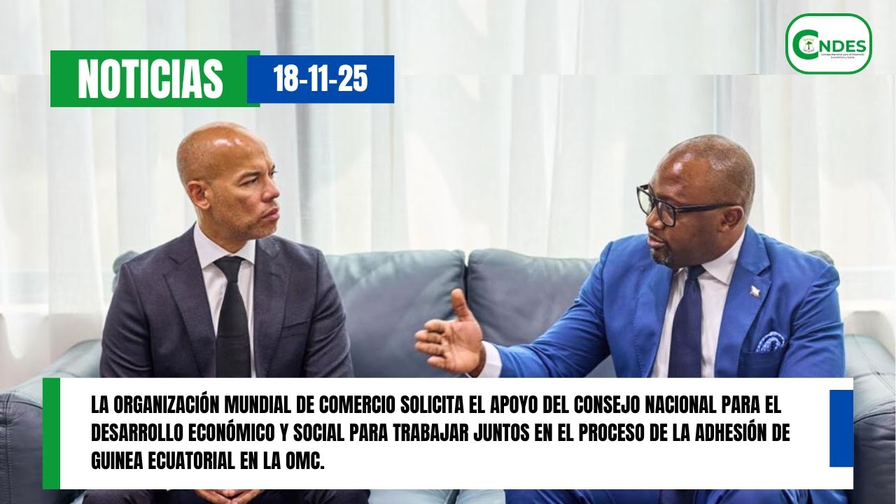 El CNDES recibe en audiencia al presidente del Grupo de Adhesión de Guinea Ecuatorial a la OMC.