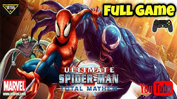 Ultimate: Spiderman Total Mayhem Full Game (All Boss Fight & Ending) - No Commentary