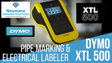 Dymo XTL 500 Demo for electrical labels and pipe marking