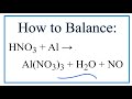 Balancing Chemical Equations Concepts