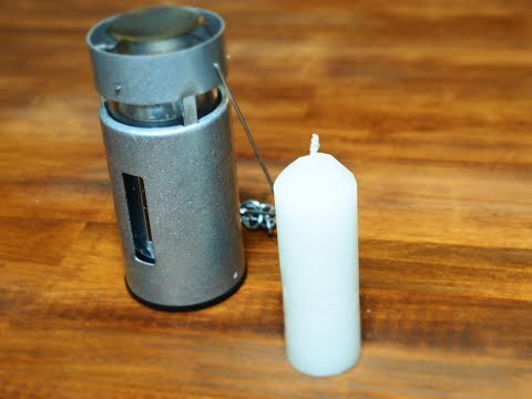 Ucoキャンドルランタン用スペアローソクの作り方 How To Make A Spare Candle For Uco Candle Lantern Youtube