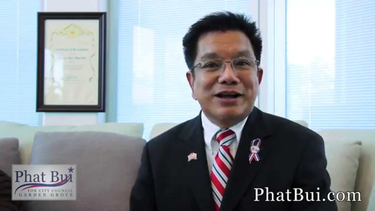 Phat Bui - Garden Grove City Council 2014 - YouTube