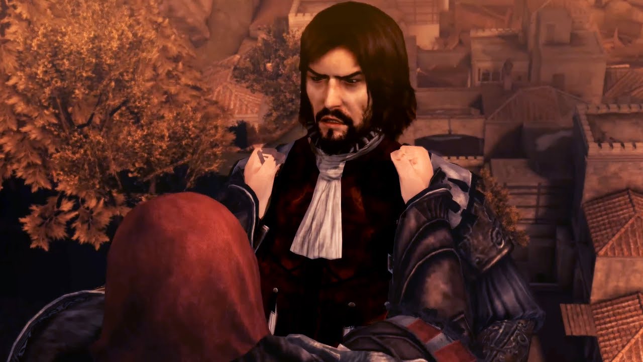 Cesare Borgia Death - Assassin's Creed Brotherhood (4K 60FPS) - YouTube