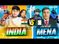 India  vs mena  4x4 clash squad    smooth444 vs djexo  nonstopgaming free fire live