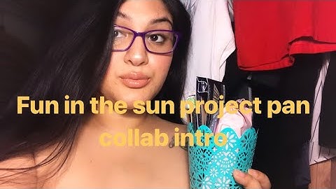Fun in the sun project pan collab intro