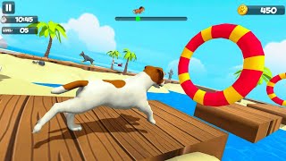 Dog run 3d gameplay walkthrough All levels Android games screenshot 1