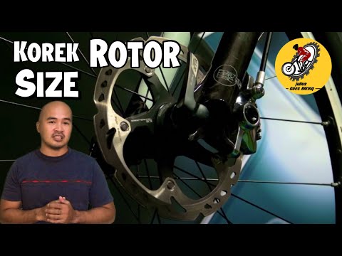 Video: Disc brakes: Ano ang perpektong sukat ng rotor?