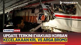 [BREAKING NEWS] Update Terkini Evakuasi Korban Kecelakaan KRL vs Arga Bromo | NTV
