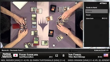Pro Tour Magic 2015 - Round 16 (Standard) – Jon Finklel vs. Yuuki Ichikawa
