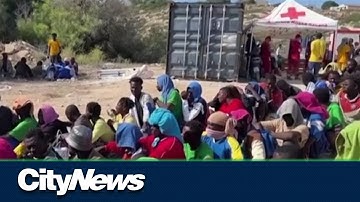 Italian island says it’s overwhelmed by migrant arrivals