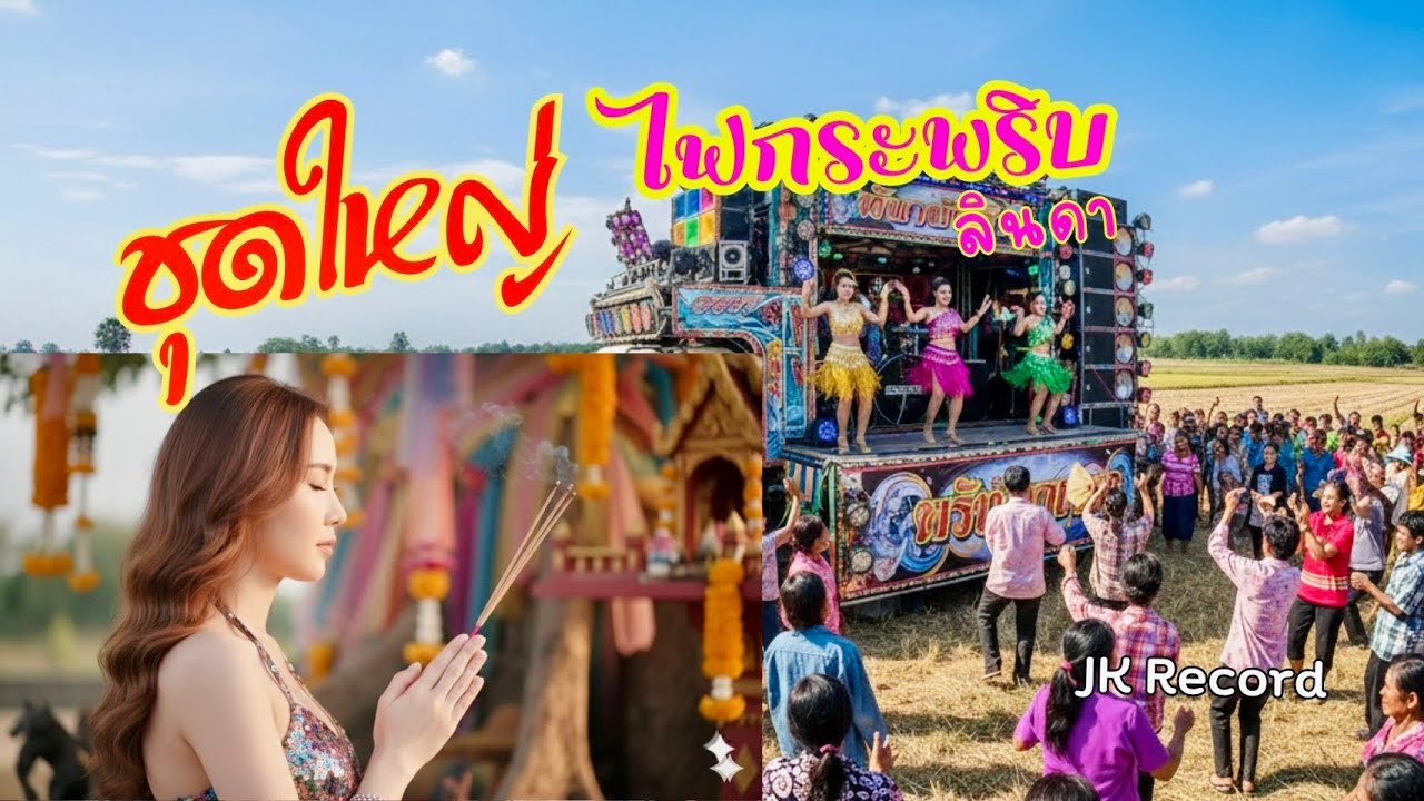 ชุดใหญ่ไฟกระพริบ (ลินดา JK Record) – ลูกทุ่งอีสานอินดี้โจ๊ะๆ สายมู ขอคู่ได้คู่