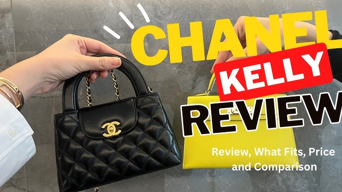 Chanel 23K Nano Kelly Shopper Bag Review with Mod Shots 