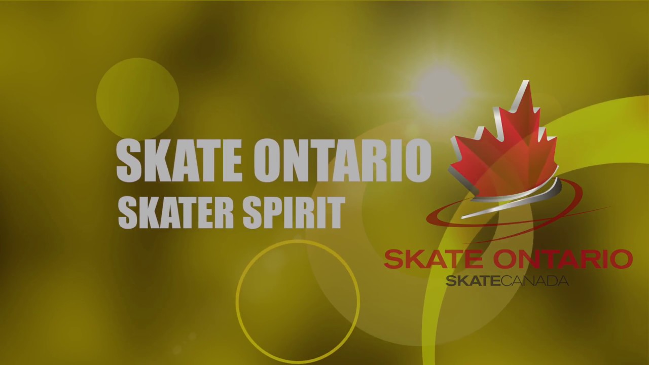 Skate Ontario Skater Spirit Olympic Edition YouTube
