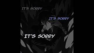 It's Sorry