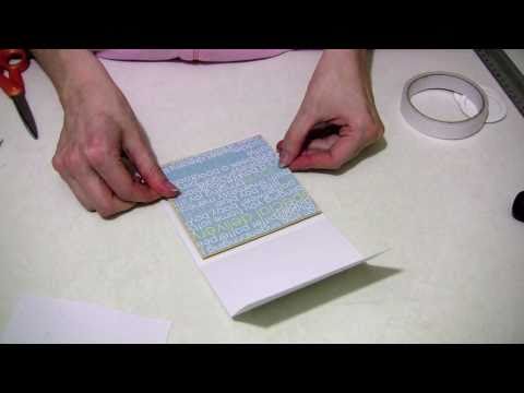 'Pop up pram' baby card tutorial with Lesley Oman