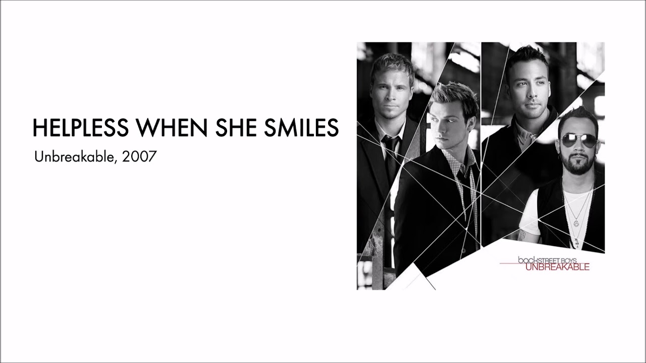 Helpless When She Smiles HQ lyrics Backstreet Boys (full HD) YouTube