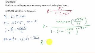 How to Calculate Amortization Payments